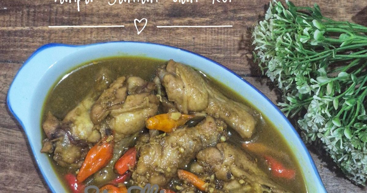 Tongseng Ayam Tanpa Santan dan Kol