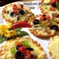 A picture of Egg pies #CookpadSehri.
