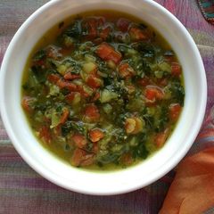 A picture of Carrot-fenugreek curry.