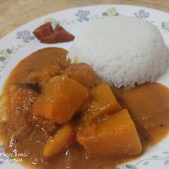 Pumpkin Sambar A picture of Pumpkin Sambar.