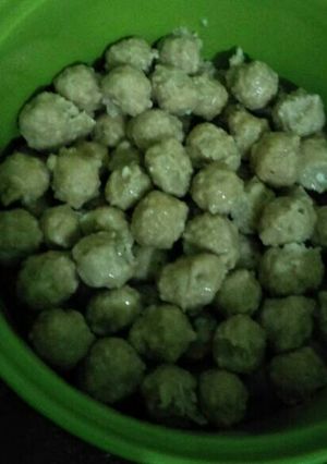 Foto resep Bakso ayam kenyal tanpa msg