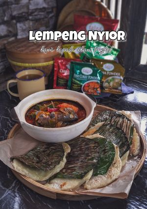 Gambar Lempeng nyior kari kepala ikan tongkol