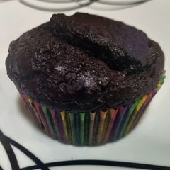 A picture of Low GI, Flourless, No Added Sugar, Chocolate Muffin.