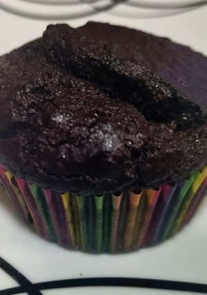 A picture of Low GI, Flourless, No Added Sugar, Chocolate Muffin.