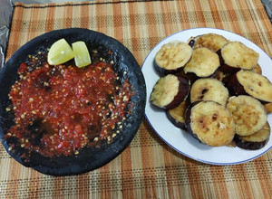 Foto resep Terong Goreng Tepung Sambal Jeruk Nipis