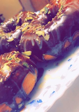 صورة لوصفة دونات بالنوتيلا