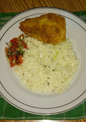 Foto resep Nasi Daun Jeruk with Nila Matah