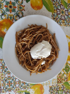 Una foto de Fideos tostados