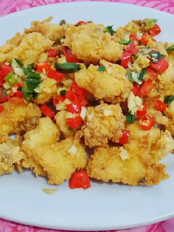 Langkah Mudah untuk Membikin Resep  Dori Goreng Tepung topping Cabe yang Menggugah Selera, Lezat Sekali