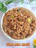 Tumis Ayam Jamur Isian Bacang
