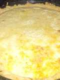 Quiche de Alho Poró e Peito de Peru