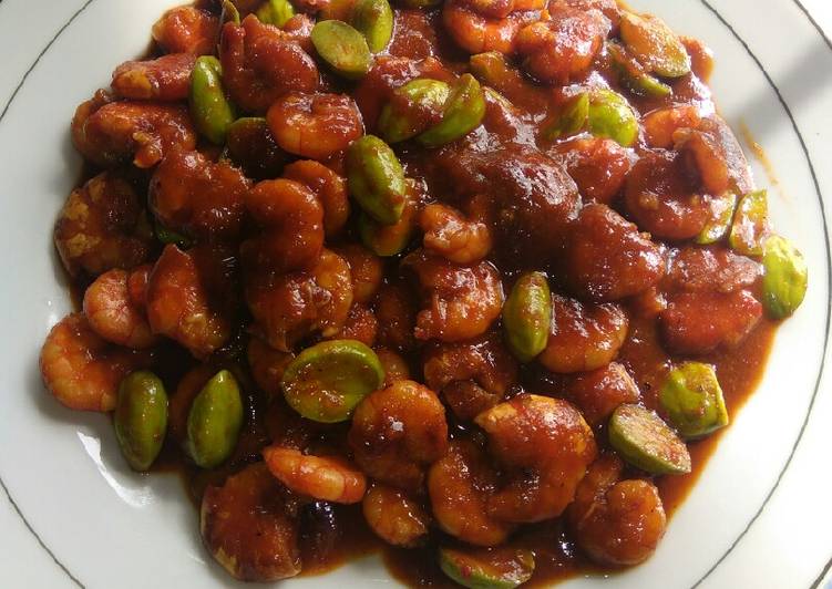 Resep Udang balado sambel Pete simpel, Menggugah Selera