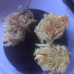 A picture of Hashbrowns.