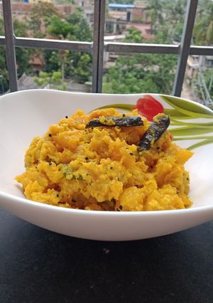 কুমড়ো মুগ মিশালি(pumpkin moong mishali recipe in Bengali) রেসিপির প্রধান ছবি