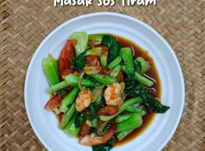 Gambar Baby Kailan Masak Sos Tiram