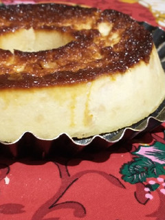 Una foto de Budín de pan casero