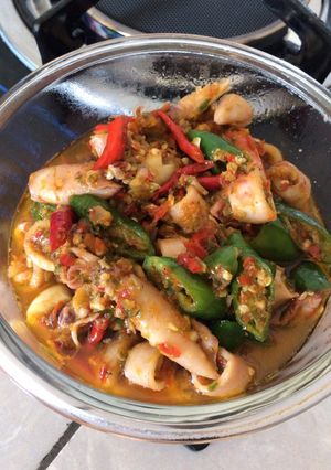 Foto resep Cumi Mercon