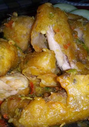 Foto resep Ayam geprek endes