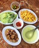 Cơm sinh viên giá chỉ 70k cho 4-5 người ăn