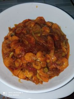 Foto resep Udang asam manis