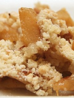 Almás crumble recept fotója
