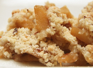 Almás crumble recept fotója