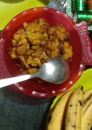 A picture of Aloo gobhi ke sabzi.