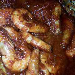 รูปของ Udang pedas saos tiram