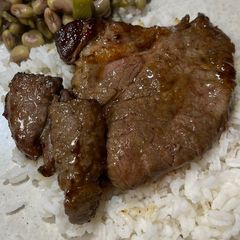 A picture of Whiskey Garlic Sirloin.