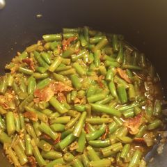 A picture of Fried Green Beans and Bacon.