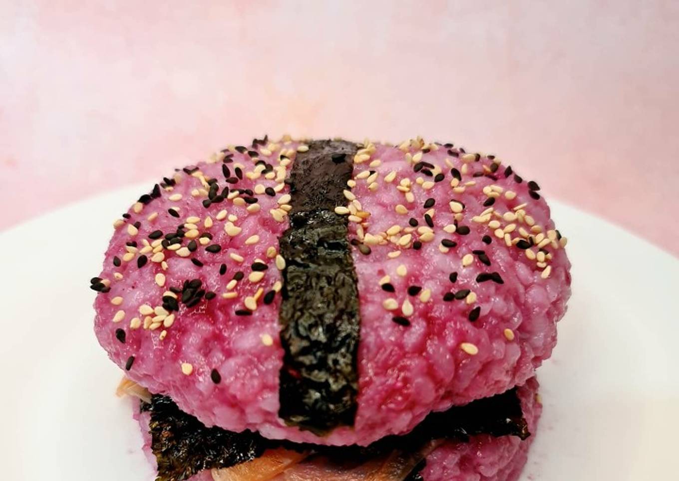 Pink Sushi Burger ðŸ£ðŸ”