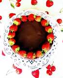 Tarta de chocolate sin (azúcar, lactosa, gluten, huevo)