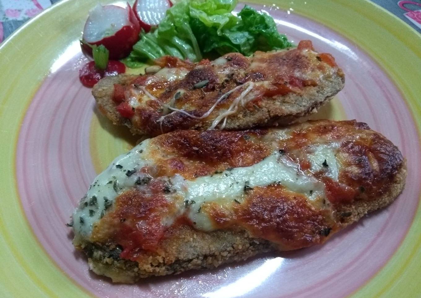 Berenjenas a la napolitana