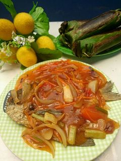 Foto resep Ikan bawal asam manis