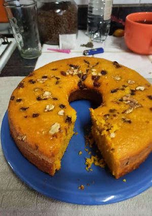 Una foto de Budín de zanahoria🐇🥕