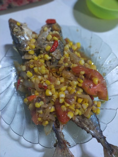Foto resep Tumis Jagung Ikan Peda