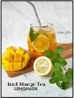 Foto resep Iced Mango Tea Lemonade