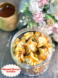 Foto resep Almond Cheese Cookies
