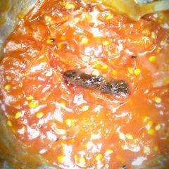 Tomato chutney A picture of Tomato chutney.