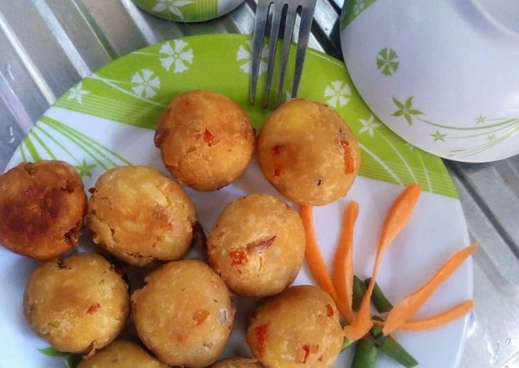 Sweet potato mashed balls