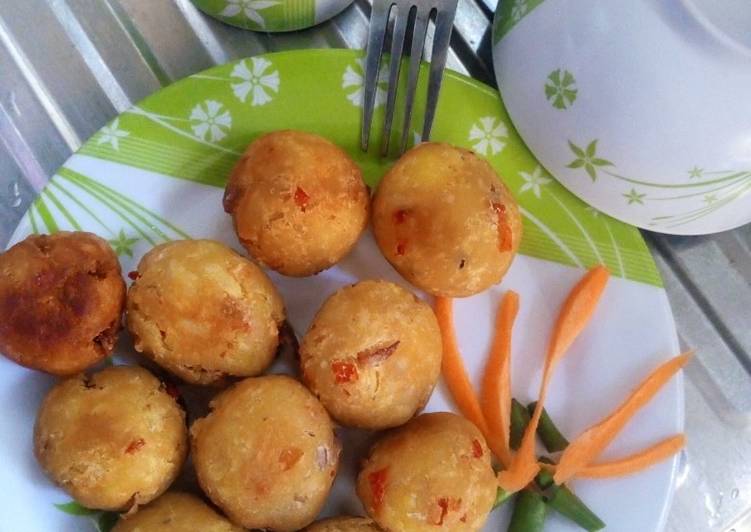 Step-by-Step Guide to Prepare Homemade Sweet potato mashed balls