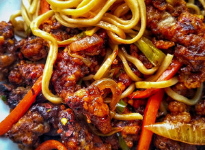 A picture of Crispy Shredded Chilli Beef (Takeaway Style).
