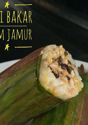 Foto resep Nasi Bakar Ayam Jamur (11m+) #Menu4Bintang
