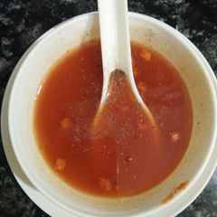 A picture of Tomatoes Soup healthy and tasty 😋.