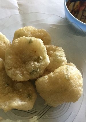 Foto resep Cireng salju kuah rujak simple