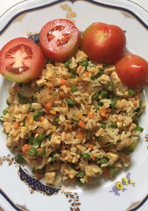 Foto resep Nasi Goreng Sayur untuk Diet
