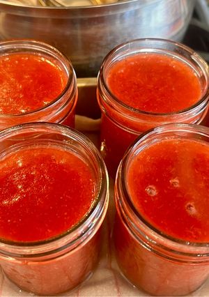 ￼Cukormentes eperlekvár recept fotója