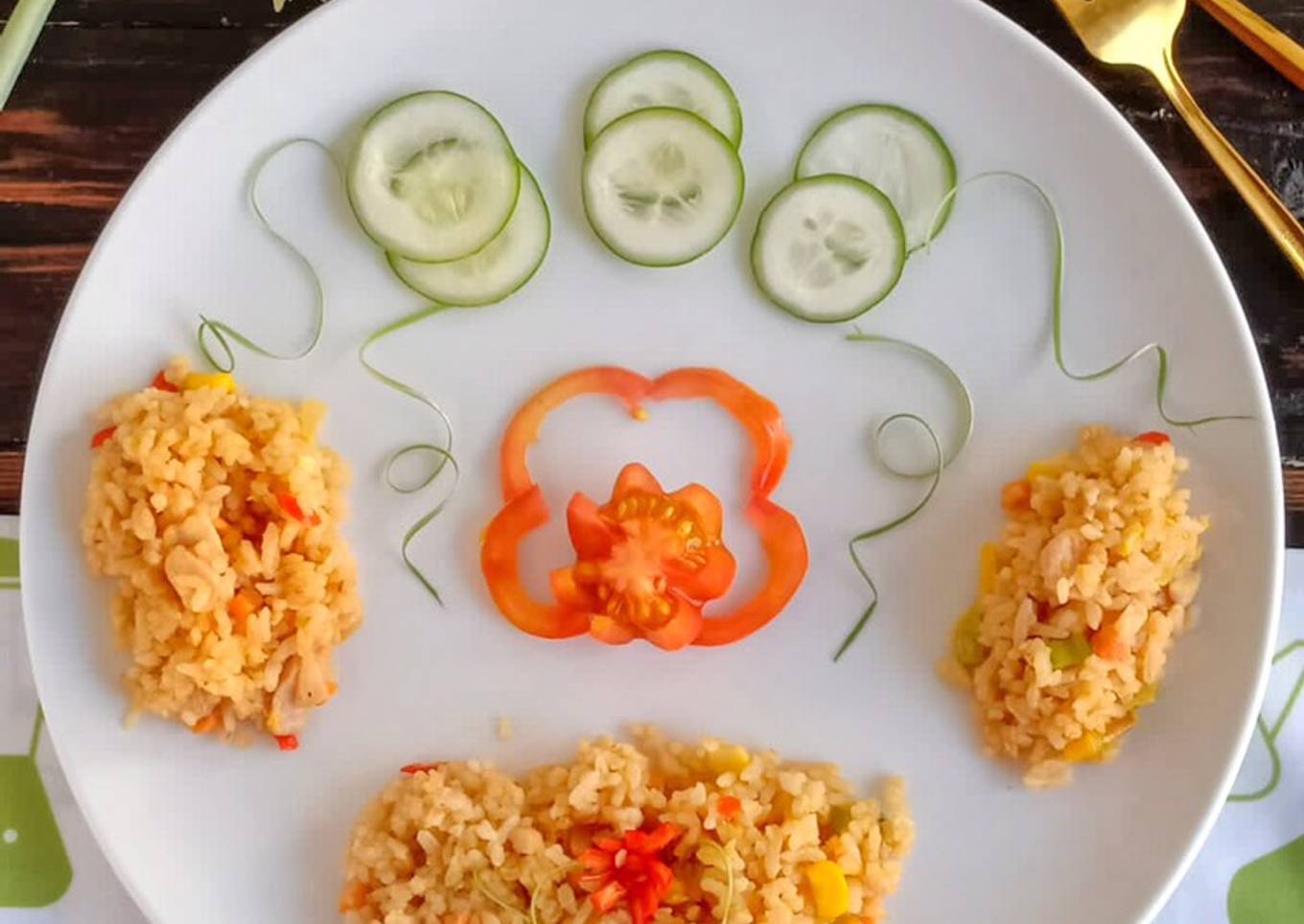 Nasi Goreng ala Jepang (Yakimeshi)