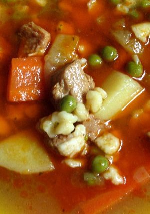 Zöldborsógulyás (Gluténmentesen is) :) recept fotója