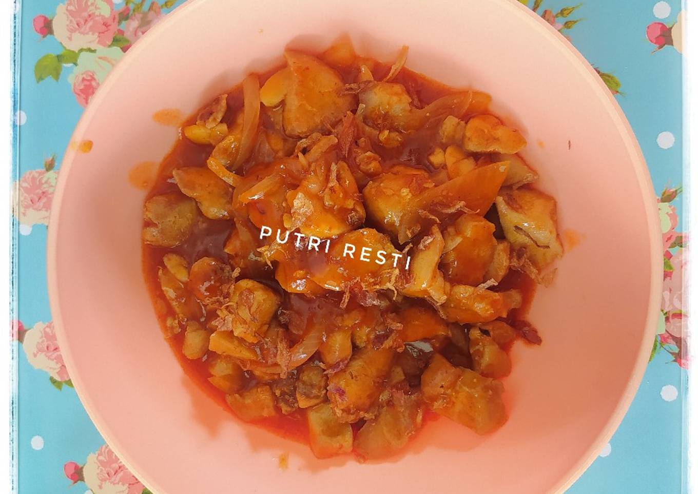 Ayam Asam Manis (no tepung)